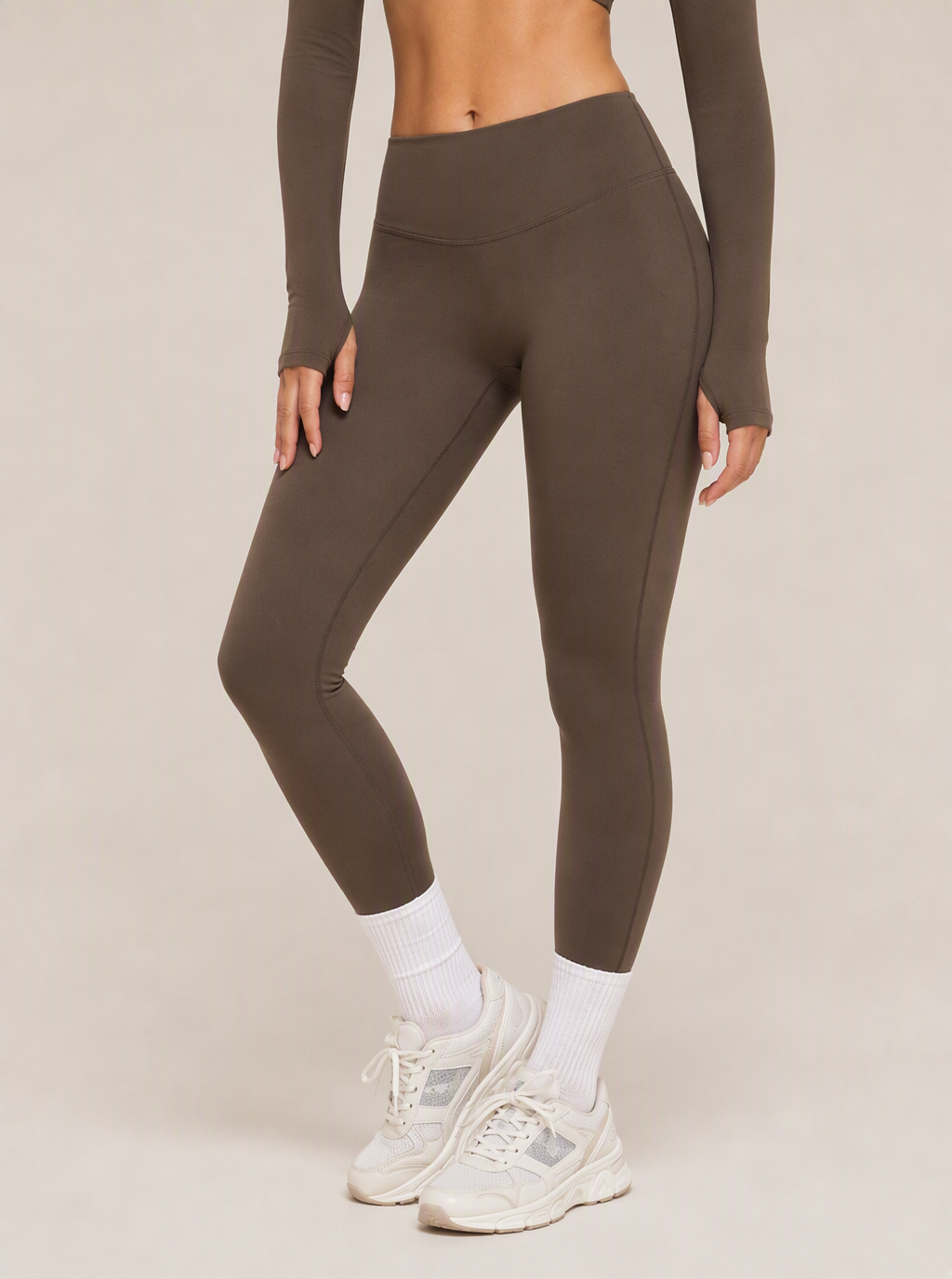 Avrane The Jessamine V-Waist Bottom - women's high-rise V-waist ankle leggings