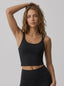 Avrane The Isolde Double-Strap Cami Top - women's fitted scoop-neck crop cami