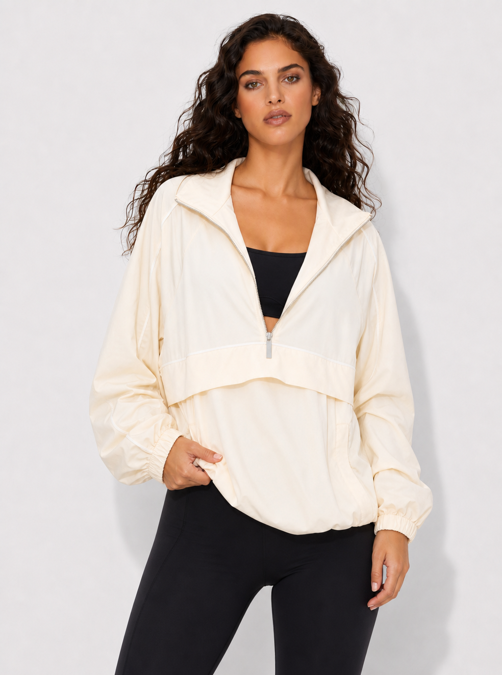 Avrane The Blair Contrast-Trim Outerwear