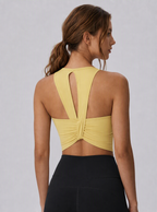 Avrane The Tamsin Twist-Back Racer Top