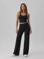Avrane The Isolde Double-Strap Cami Top - women's fitted scoop-neck crop cami