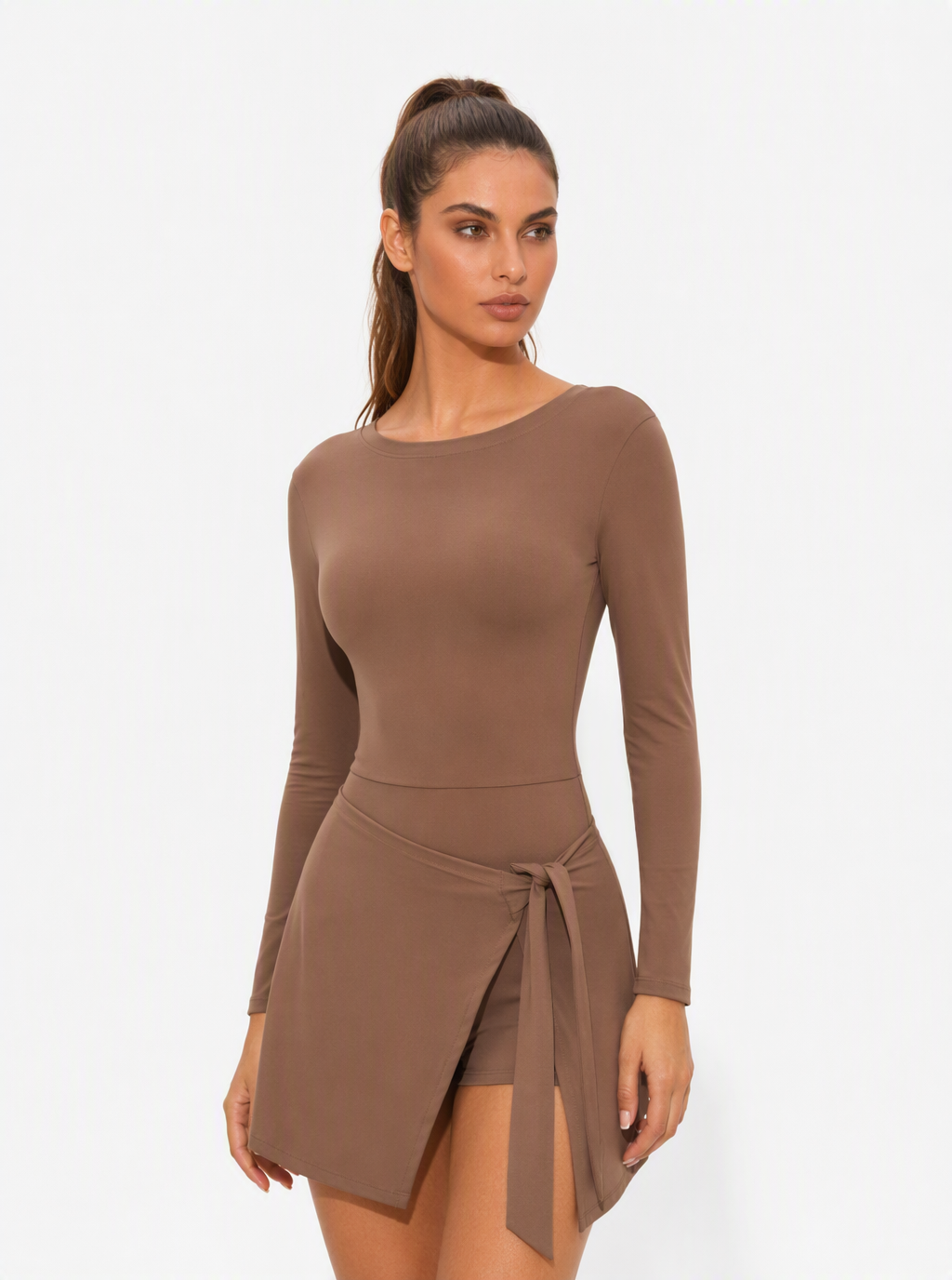 Avrane The Etta Wrap Pleated Dress