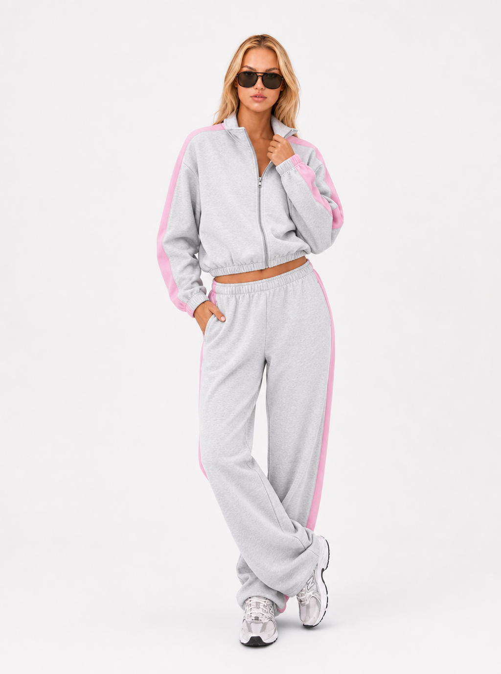 Avrane The Maeve Drawstring Set - women's stretch two-piece athleisure set with pockets and drawstring