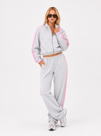 Avrane The Maeve Drawstring Set - women's stretch two-piece athleisure set with pockets and drawstring
