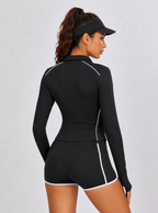 Avrane Romy Colorblock Pocket Active Set - women's colorblock performance set with pockets