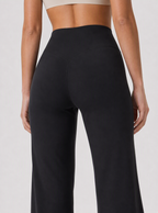 Avrane The Zinnia Wide-Leg Bottom - women's high-rise full-length wide-leg pants