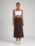 Avrane Tabitha Straight Midi Skirt