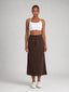 Avrane Tabitha Straight Midi Skirt